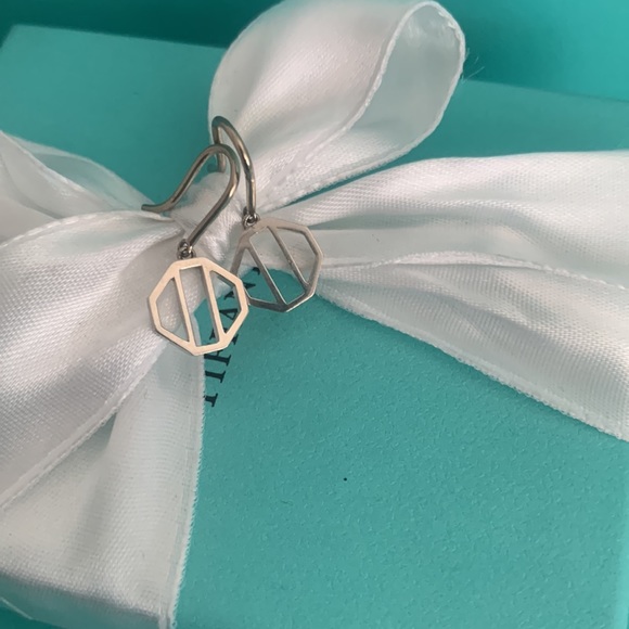 Ultra RARE Tiffany & Co Paloma Picasso Zellige Drop Earrings and Necklace Set - - Picture 6 of 11